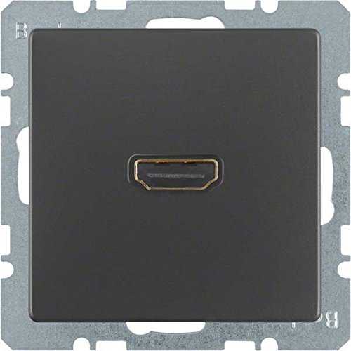 Berker 3315426086 High Definition Steckdose Q.1/Q.3 anthrazit, samt Mesch Shop Berker 3315426086 High Definition Steckdose Q.1/Q.3 anthrazit, samt Mesch Shop